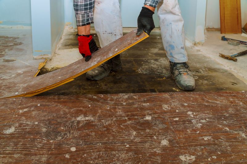 Removing Old Subfloor